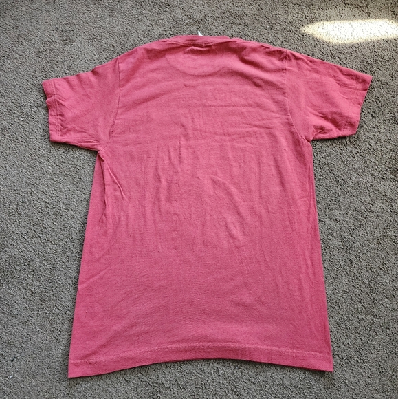 Red/White Ho High Ho Santa Tee, Unisex M - Picture 4 of 7